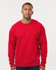 Sudadera Unisex Felpa Cuello Redondo 3340 Rojo Davao Máxima Suavidad