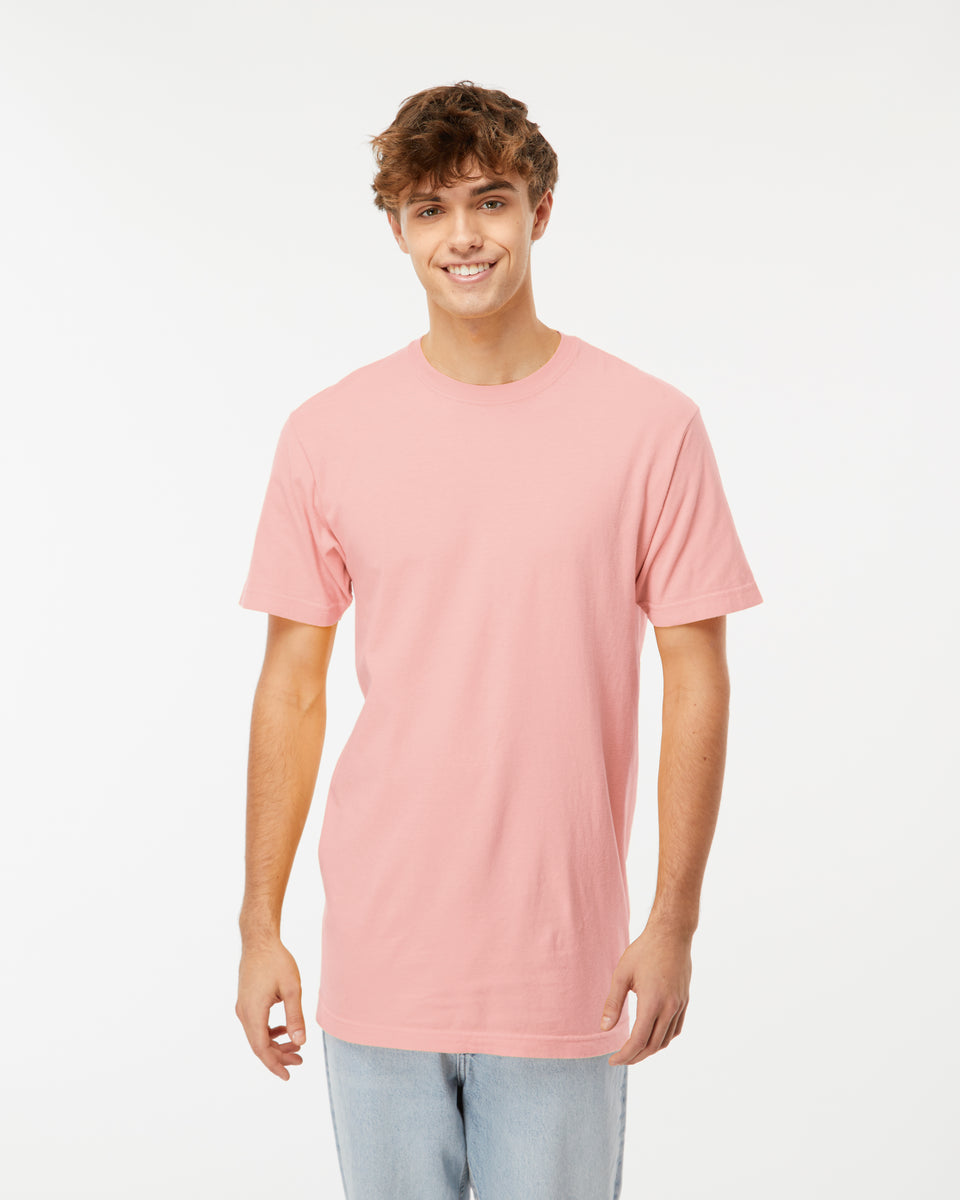 Comfort Colors Men's Ring-Spun T-Shirt – Pigment-Dyed, Blossom Color, 3X-Large