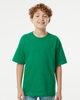 Niño Unisex Gold Peso Heavy Weight Suave Textura 4850 Verde Bandera