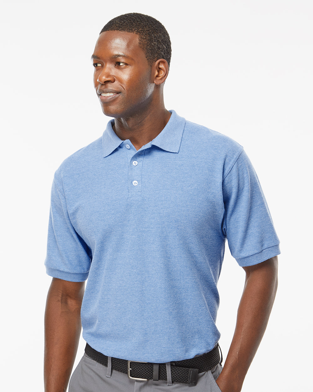 Hombre Camiseta Polo Azul Tipo Polo Mejores Polos Hombre Camiseta