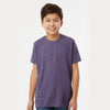 Playera Niño Unisex Mezcla 65% Poliéster 35% Algodón 3544 Morado Jaspeado