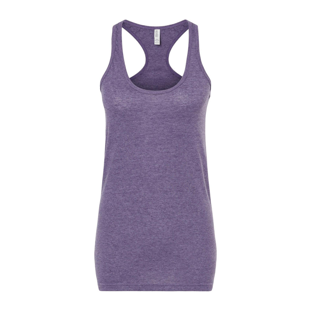 Dama Tank Mezcla 65% Poliéster 35% Algodón 3590 Morado Jaspeado