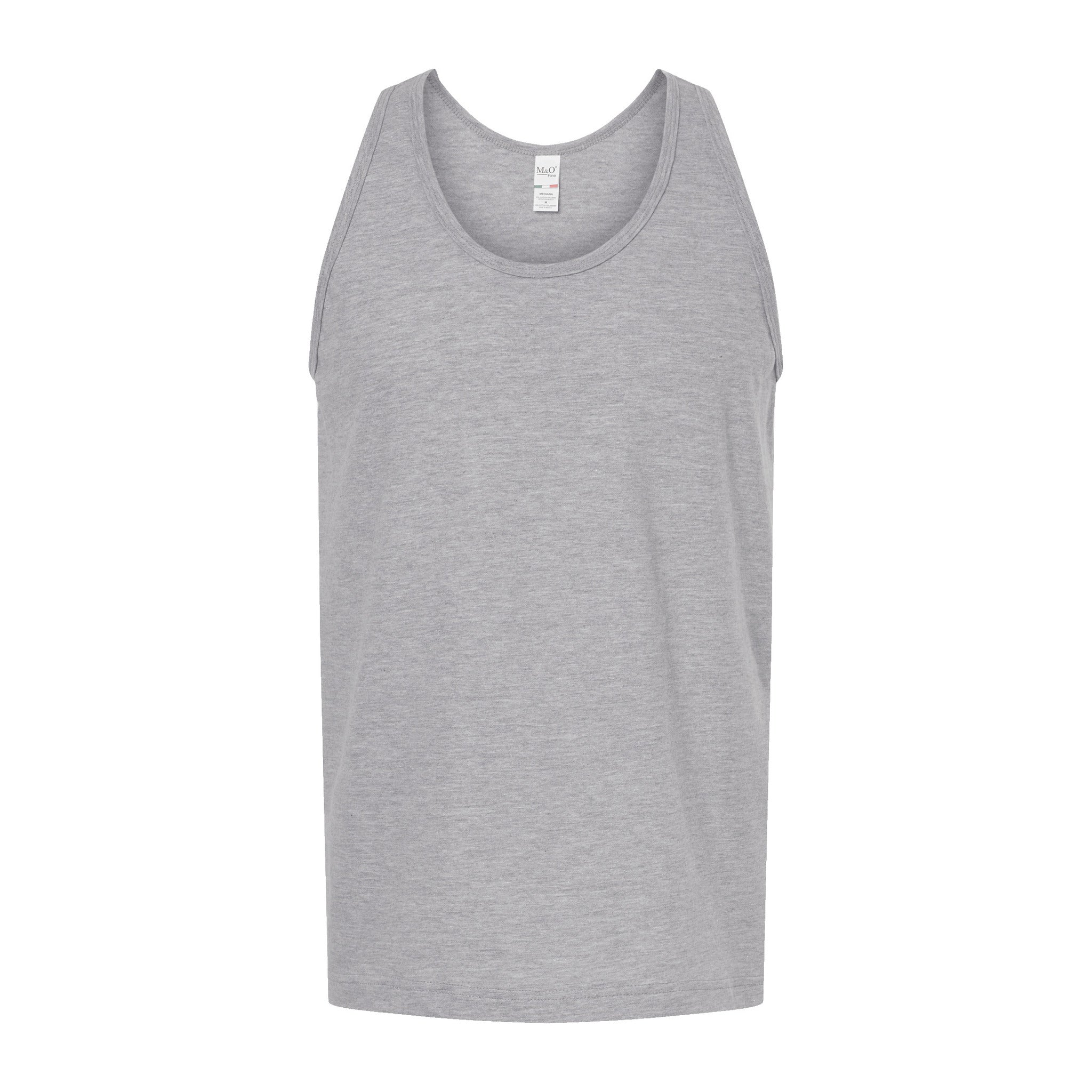 Adulto Tank Top Fine Maxima Suavidad 4505 Gris Jaspeado Fine