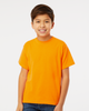 Niño Unisex Gold Peso Heavy Weight Suave Textura 4850 Naranja Seguridad