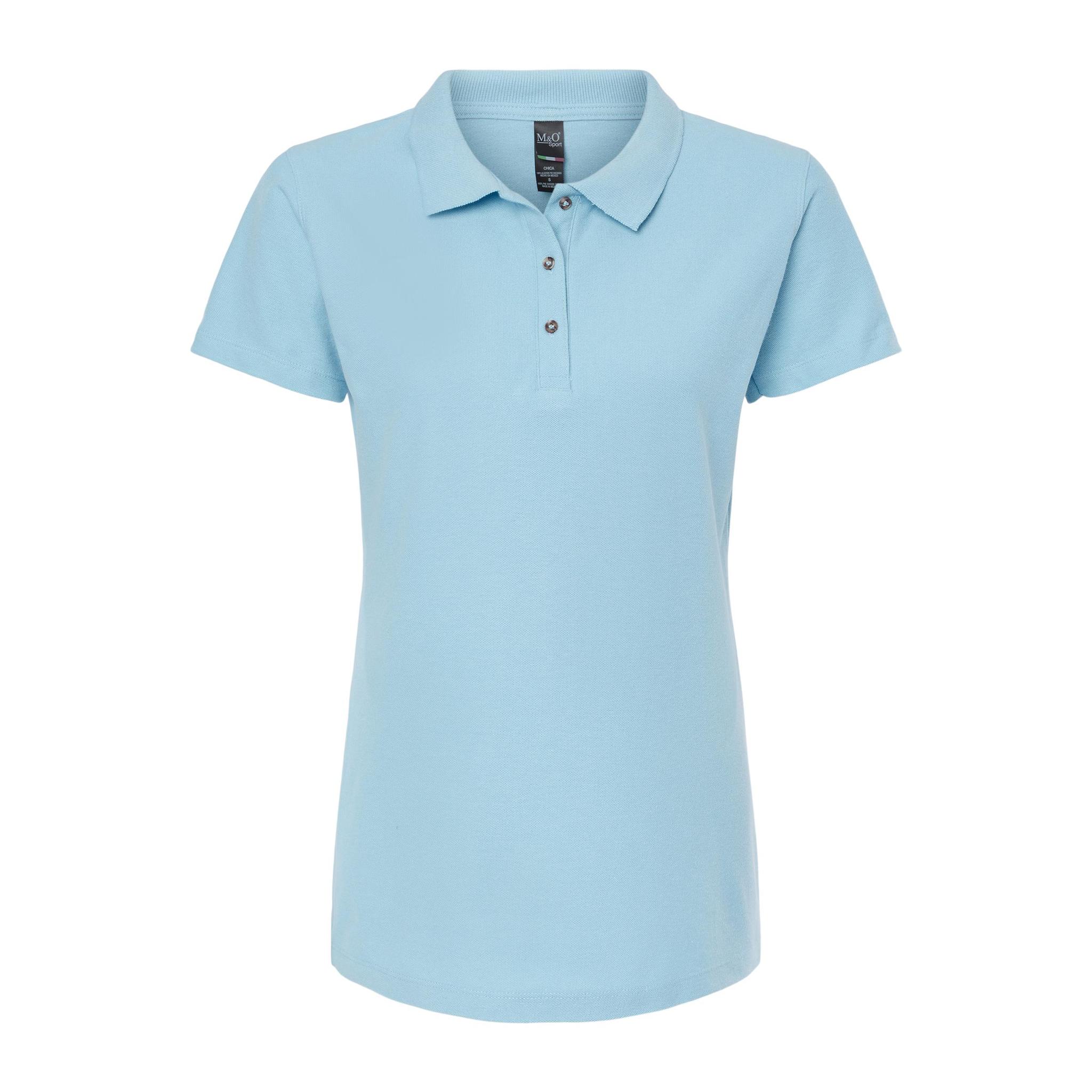 Playera polo azul cielo sale