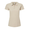 Dama Polo Pique Ring Spun 7600 Beige